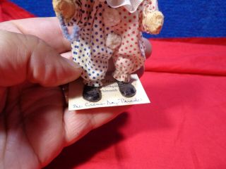 VINTAGE MINIATURE DOLL MILLY’S MINIATURE ARTIST DOLL DOLLHOUSE SIZE CLOWN 2