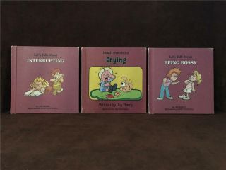 28,  VTG Joy Berry Let ' s Talk About Help Me Be Good Complete HB Matte 1st Edition 6