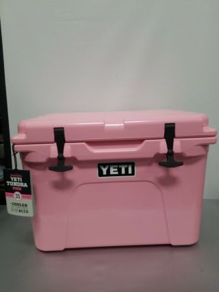 Yeti Tundra 35 Cooler Le Pink - Rare,  No Longer In Production