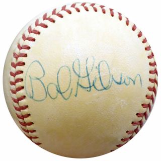 Bob Gibson Autographed Signed Nl Baseball Cardinals Vintage Beckett E95560