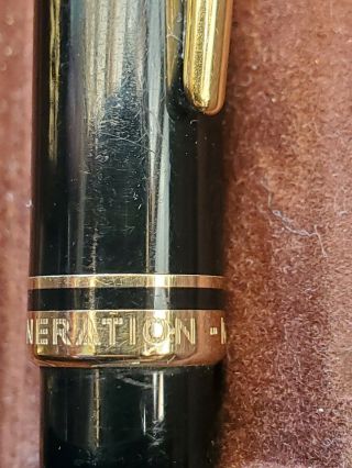 Vintage Mont Blanc Generation Ballpoint Pen - Chicago Store Verified Authentic 4