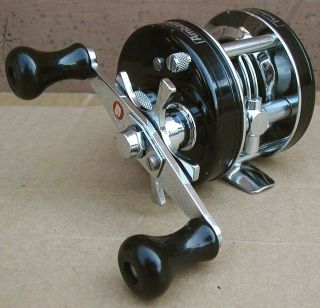 Vtg.  Abu Garcia Ambassadeur 4600 Ca Baitcasting Fishing Reel Black Sweden