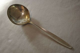 Cypress Sterling Silver by Georg Jensen Denmark Large Serving Spoon 8.  5 inches 2