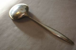 Cypress Sterling Silver by Georg Jensen Denmark Large Serving Spoon 8.  5 inches 5