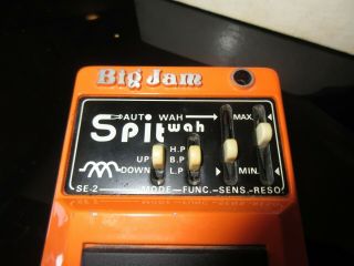 Auto - Wah Guitar Effect Pedal Vintage Big Jam SE - 2 Spit Wah Nihon Hammond BigJam 6
