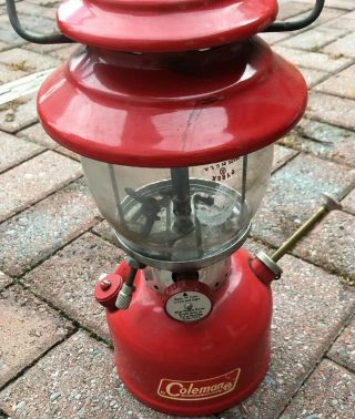 Vintage Coleman 200a Lantern August 1968 Old Stock W/box