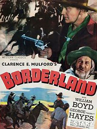 Vintage Movie 16mm Borderland Feature 1937 Film Drama Western Adventure