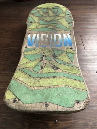 True Vintage 1986 Vision Gator Mark Rogowski Pro Model Skateboard Complete 7