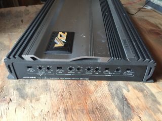 Vintage Alpine MRV - F357 4/3/2 Chanel Plus Subwoofer Drive Car Amp 4