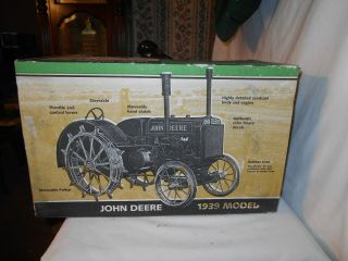 Rare Scale Models 1/8 scale John Deere 1939 Model D Tractor NOS MIB 5