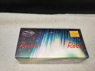 Box Vintage Miniman Rocket Crystal Radio 1950s Mg - 305