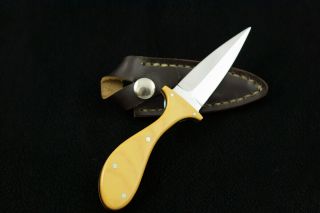 Rare Pat Crawford Custom Boot Knife
