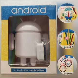 Rare Google Android Mini Collectible Special Edition " Playtime " Draw On Me