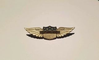 Vintage Harley Davidson Wings Stars Bar and Shield Lapel Pin Rare 2