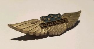 Vintage Harley Davidson Wings Stars Bar and Shield Lapel Pin Rare 3