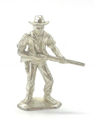 Peacemaker Fine Silver.  999 Pure 99.  9 Bullion Cowboy Figurine 70g Elemetal