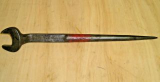 Vintage Bethlehem Steel Ironworkers Offset Spud Wrench 3/4 HVY 4