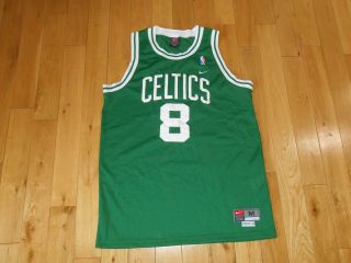 Vintage Nike Antoine Walker Green Boston Celtics Mens Nba Swingman Team Jersey M