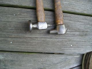Vintage Auto Body Dollies & 2 Hammers 2