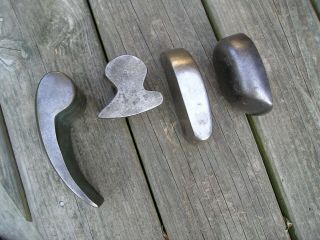 Vintage Auto Body Dollies & 2 Hammers 4