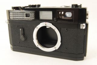 610 Canon 7 Glossy Black Repainting Exc,  Vintage Rangefinder Camera