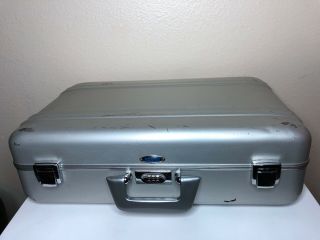 Vintage Halliburton Case Briefcase Camera Luggage Suitcase 21x13x6,  Combination