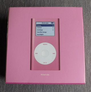 Apple Ipod Mini 2nd Generation Pink (4 Gb) Vintage