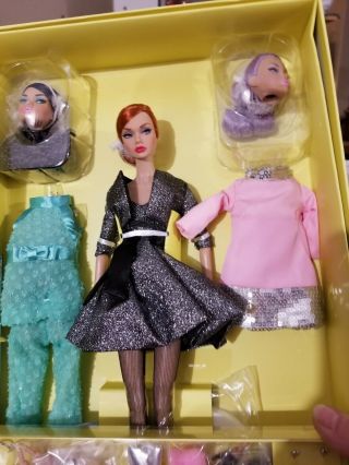 Integritys Fashion Royalty Poppy Parker Mood Changer Complete Set Nrfb Rare
