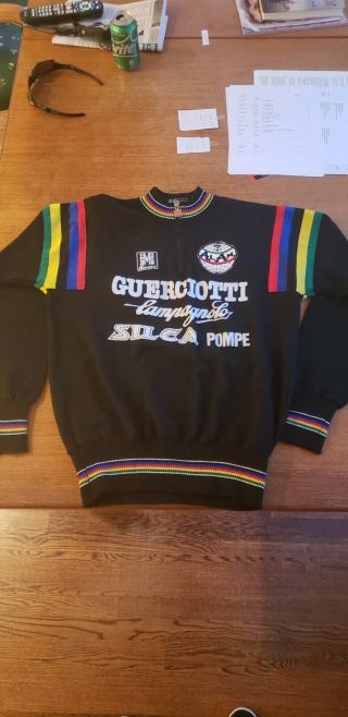 Vintage Italian Bicycling Jersey Sweater