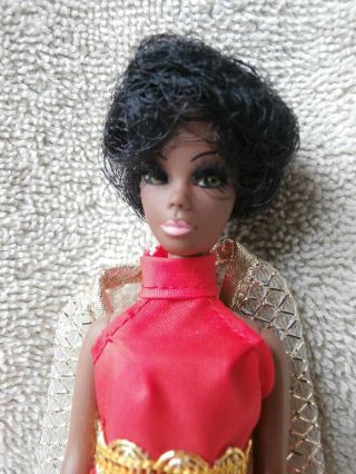 Htf Vintage Topper Dawn Dale Doll African American Hot Pink Outfit