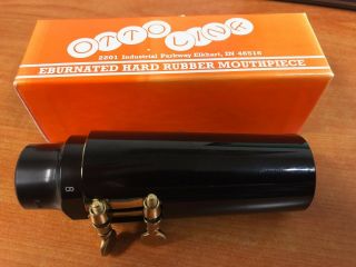 Otto Link Vintage 8 Hard Rubber Tenor Sax Mouthpiece