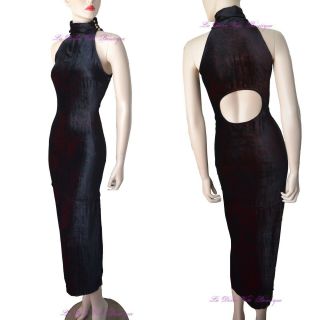 Versace J Couture Vintage Black Red Velvet Medusa Hot Dress Size Uk 10 Usa 6 42