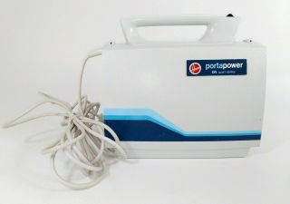 Vintage 7.  4 Amp Hoover Portapower Porta Power Canister Vacuum S1049