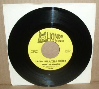 Anne Heywood Crook His Little Finger Hondo Rare Unplayed Northern Soul 45