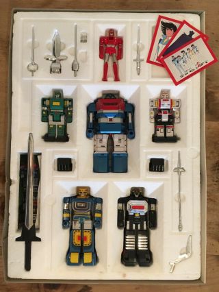 BANDAI GODAIKIN GOD MARZ vintage diecast robot 3