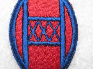 US ARMY WWII 30TH INFANTRY DIVISION GREAT LOOKING 100 TOTAL VINTAGE PATCH 3