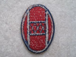US ARMY WWII 30TH INFANTRY DIVISION GREAT LOOKING 100 TOTAL VINTAGE PATCH 5