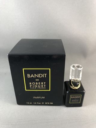 Bandit De Robert Piguet 7.  5 Ml Pure Parfum Vintage