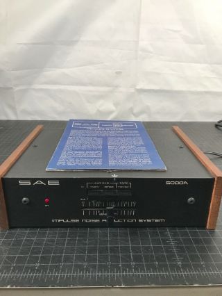 Sae 5000a Impulse Noise Reduction System - Vintage Audio
