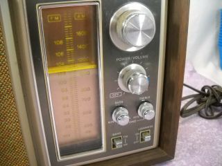 Vintage SONY ICF - 9550W High Fidelity Sound AM/FM Table Radio 3