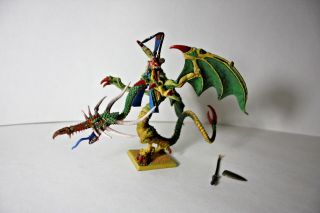 Warhammer: Fantasy - Wood Elf Forest Dragon - Rare - Pro Painted