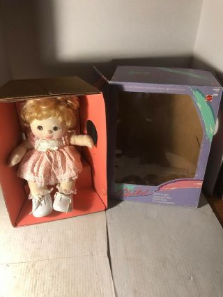 Mattel My Child Brown Eyes Blonde Hair 2174 Girl Doll Vintage W/ Box