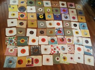 (74) Vintage 1960s Northern Soul R&b 45 Rpm Vinyl Records 60,  Artists Vg