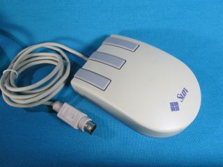 Vintage Sun MicroSystems 5c Keyboard & Compact 1 Mouse - 4