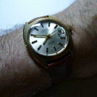 Mens Vintage Montine 25 Jewels Automatic,  Date,  Immaculate Order,  Boxed