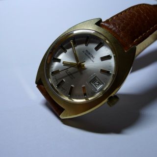 MENS VINTAGE MONTINE 25 JEWELS AUTOMATIC,  DATE,  IMMACULATE ORDER,  BOXED 6