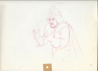 Rare Production Art Of Huntsman From Walt Disney 