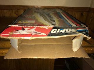 EMPTY BOX ONLY TO VINTAGE HASBRO G.  I.  Joe 1983 SKYSTRIKER XP 14 COMBAT JET 6