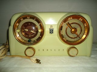 Crosley Rare Green Dashboard Radio Vintage 50 