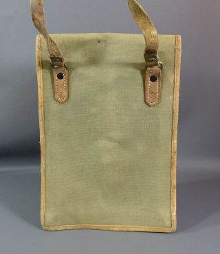 1941 WWII German Army Wehrmacht Officers Military Dispatch Map Case Shoulder Bag 4